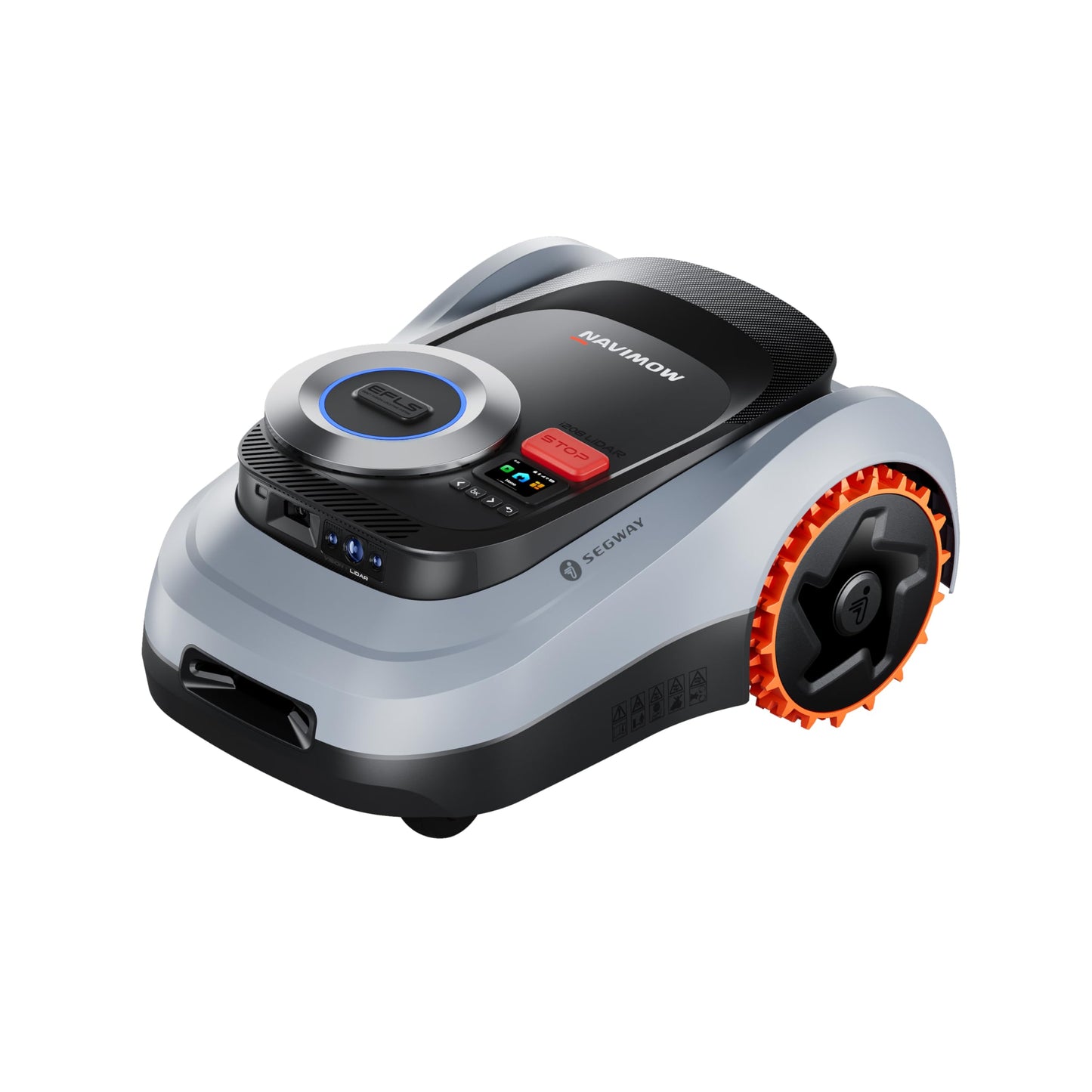 Navimow i208 LiDAR Mähroboter ohne Begrenzungskabel, 800 m², LiDAR + Vision, 45% Steigung